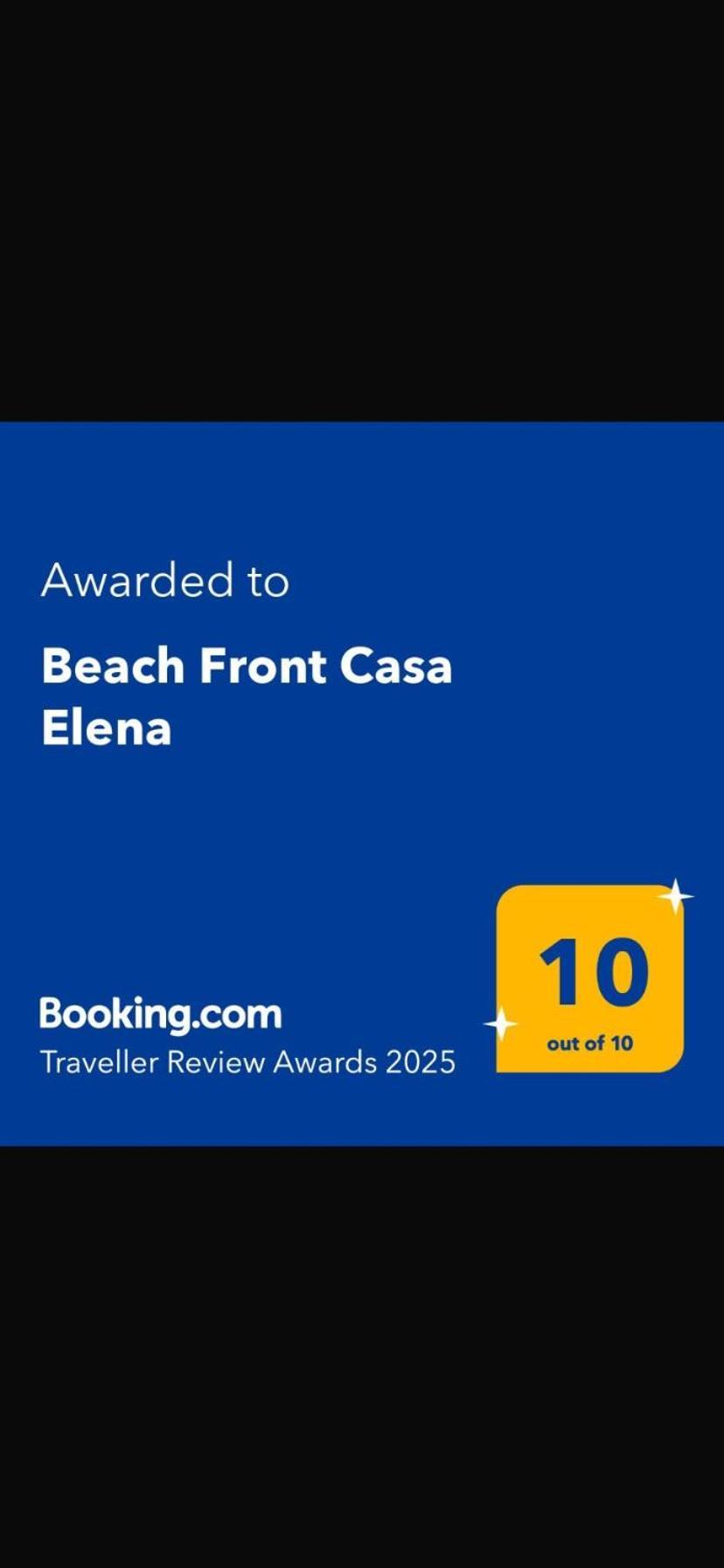 Beach Front Casa Elena 하니오티 외부 사진